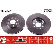 Opel Astra G Fren Diski On 1998-2009 Trw Df4042 2adettir
