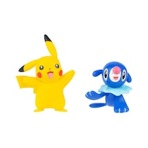 Pokemon Battle 2'li Figür Seti Pkw4074 - Pikachu Ve Popplio Diğer