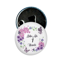 Famous Bebek Şekeri Magnet Bebek Mevlüt Hediyelik Isimli Kapak Açacak  (434856218)
