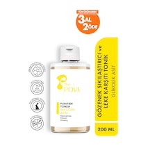 The Pova Glikolik Asit İçerikli Gözenek Sıkılaştırıcı ve Leke Karşıtı Tonik 200 ML