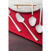 Karat Moon 6 Lı Çelik Yemek Kaşık Takımı Inox