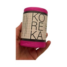 Angel Çanta Aksesuar Koreka Rafya Fuşya Renk Diğer