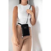 Silver Polo Sp1011 Kadın Telefon Çantası Düz Siyah-siyah Silver Polo Sp1011 Kadın Telefon Çantası Düz Siyah-siyah