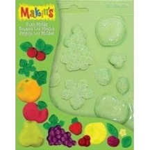 Makin'S Clay Push Mold Şekilleme Kalıbı Meyveler Kod:39002