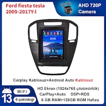 Ford Fiesta Tesla 2009-2017 Yıl Multimedya 6-128 Gb Navigasyon