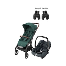 Maxi-Cosi Soho-Cabriofix I-Size Ana Kucaklı Ultra Kompakt  Seyahat Sistem Bebek Arabası Green-Graphite