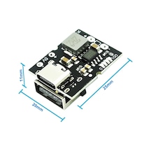 5v 2a Usb Çıkış Powerbank Devresi Type C Usb Giriş Lityum Lion 18650 Pil Şarj Koruma Mobil