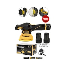 Assur 12V Orbital 6 Kademeli Pasta Cila Kaporta Parlatma Şarjlı Polisaj Makinesi