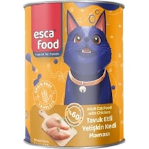 Esca Food Tavuk Etli Yetişkin Kedi Konserve Maması 415gr