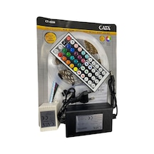 Cata Rgb Serit Led Seti 5 Mt Rgb Led 15 Renk + Trafo + Rgb Kumanda Ct-4558