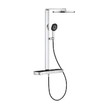 Rainshower Aqua Pure Duvara Monte Termostatik Bataryalı Duş Sistemi Siyah/krom - 100964kı00 Diğer