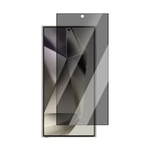 Galaxy S24 Ultra Uyumlu Caseworld Hd Serisi 0.25mm Privacy Hayalet Temperli Cam Ekran Koruyucu