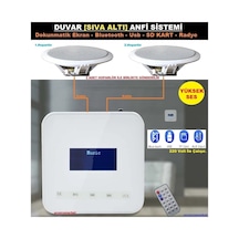Dokunmatik Amfi Müzik Kontrol Sıva Altı Bluetooth-usb-sd Kart