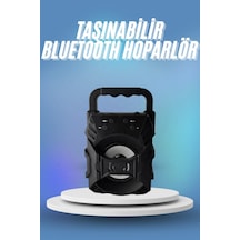 Bluetooth Hoparlör Android Ve İos Uyumlu Ses Bombası Usb Girişli Taşınabilir - Lisinya