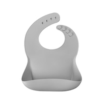 Oioi Basics Önlük - Powder Grey Gri