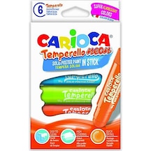 Carioca Temperello 6'Lı Poster Boya Kalemi Neon Renkler