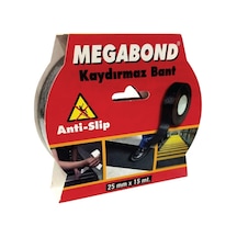 Megabond Kaydırmazlık Bandı 25 Mm X 15m Siyah