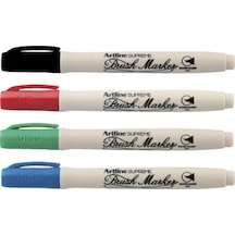 Artline Supreme Brush Marker Fırça Uçlu Kalem 4 Temel Renk