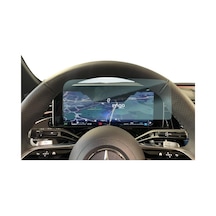 Mercedes E180 İle Uyumlu Dijital Gösterge Paneli Ekran Koruyucu W214 Standart