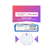 Bilicra Moby Batarya Maksimum Kapasite 7000mah Pil Robot Süpürge Bataryası
