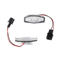 Ulzyvf Siyah Plaka Led Lambası Honda Honda Civic Araba Adet Accord 2 Fe
