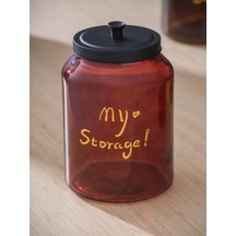 Pierre Metal Kapaklı Kavanoz Hch-07946/4 Bordo