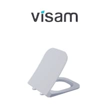 Visam Orkide Yavaş Kapanan Klozet Kapağı Beyaz