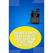 En Çok Tercih Edilen Bluetooth Kulaklık Mikrofonlu Silikonsuz Dokunmatik Kontrol Renkli