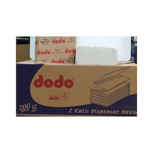 Dodo Z Katlamalı Havlu 200 Yaprak Zh 1620 24'li Paket