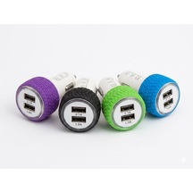 Lexroo 5v 2.1a, Çift Usb'li Oto Çakmak Adaptör, Hızlı Şarj Standart