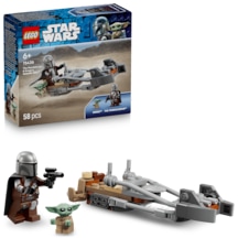 LEGO® Star Wars™ Mandalorian ve Grogu’nun Hız Motoru 75436 - 6 Yaş ve Üzeri için Minifigür İçeren Oyuncak Yapım Seti (58 Parça)