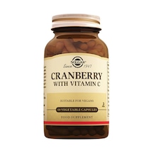 Solgar Cranberry Extract With Vitamin C 60 Kapsül Solgar Cranberry Extract With Vitamin C 60 Kapsül
