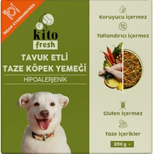 Kito Fresh Tavuk Etli Taze Yetişkin Köpek Yemeği 250 G