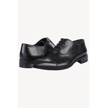 Erkek Siyah Klasik Bağcıklı Ayakkabı (548961148)