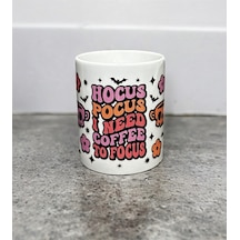 Hocus Pocus Temalı Yazılı Baskılı Premium Kupa