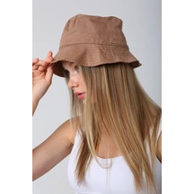 Pamuk Bucket Şapka Rş-110 Vizon Vizon