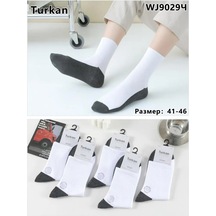 Turkan Balıkçı Çorapları 5 Çift Set 302929254 Beyaz