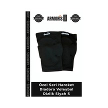 Özel Seri Hareket Diadora Voleybol Dizlik Siyah S