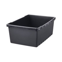 Ikea Uppsnofsad Kutu, Siyah, 35x25x14 Cm/9 Lt