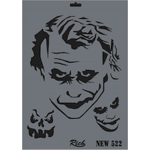 Rich Stencil Boyama Şablonu 25X35 Cm. New-522