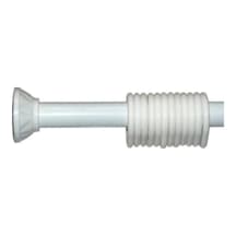 Banyo Duş Perde Borusu - 120cm-210cm Ayarlanabilir Beyaz 6998