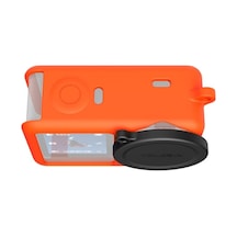 Telesin Osmo Action 6 Için Silikon Koruyucu Kılıf Orange