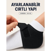 Lb S Beden Cırtlı Topuk Çorabı Ayarlanabilir Topuk Ve Ayak Bileği Destekleyici