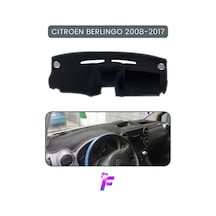 Cıtroen Berlingo 2008-2017 Torpido Örtüsü Güneşten Korur Kolay Montaj Tam Uyum Ta44 Gri