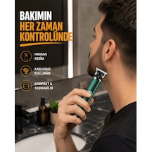 Profesyonel Şarjlı Tıraş Makinesi 180 Dakika Kullanım, 2.5 Saat Hızlı Şarj, Evrensel Usb Şarj Girişli - Li 1 - 2 Saat