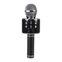 Wster Ws-858 Karaoke Mikrofon Bluetooth Hoparlör Aux Usb Mikro Sd Kart Girişli Beyaz
