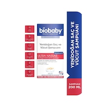 Biobaby Yenidoğan Saç Ve Vücut Şampuanı 200ml