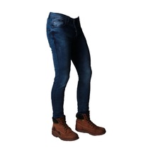 Erkek Likralı Denim - Kot Pantolon Koyu Mavi Jeans Koyu Mavi