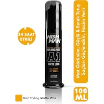A1 Mat Görünüm Saç Şekillendirici Wax / X 5 Adet/ + 1250 Ml Tuzsuz Şampuan Hediye