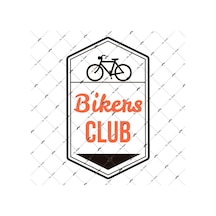 Bay Etiket Hbg2 Bisiklet Club Sticker